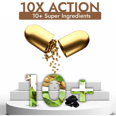 Cipzer Shilajit Ultra Gold Plus 30s | Supports Vigor| Vitality & Stamina Naturally