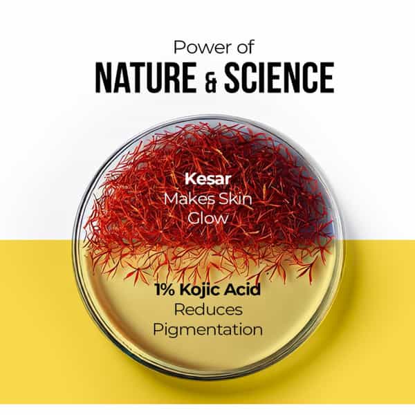 Kesar & Kojic Acid Sunscreen Spf 50+ Pa++++ 50 Gram