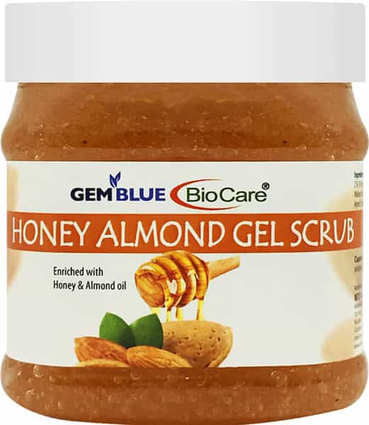 Gemblue Biocare Honey & Almond Gel Scrub 500Ml