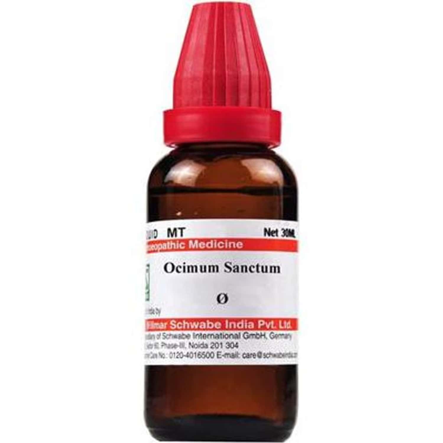 Dr. Willmar Schwabe India Ocimum Sanctum Mother Tincture Q 30 Ml