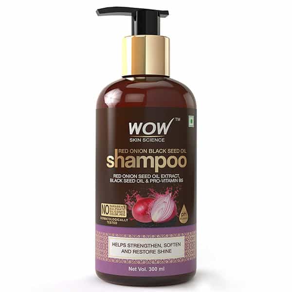 Wow Skin Science Onion Red Seed Oil Shampoo 300Ml