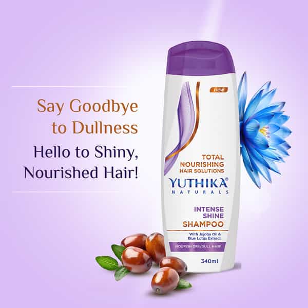 Yuthika Naturals Total Nourishing Hair Solutions Shampoo Intense Shine 340Ml