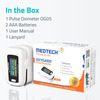 Medtech Og05 Fingertip Pulse Oximeter Blood Oxygen Saturation And Heart Rate Monitor Spo2 Oxygen