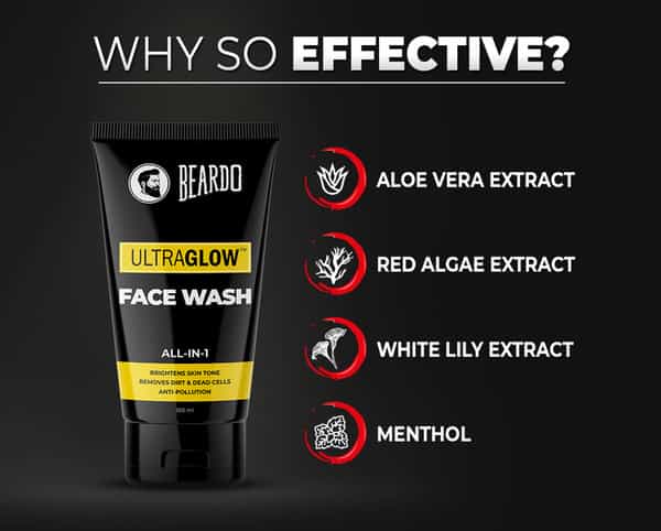 Beardo Ultraglow Facewash For Men - 100 Ml