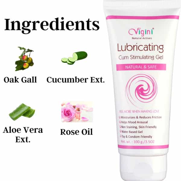 Vigini Intimate Vaginal V Whitening Tightening Gel + Cum Stimulating Gel 200Ml