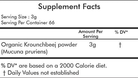 Grazing Meadows Organic Krounchbeej Powder Kaunch Beej Powder - 200 Gms