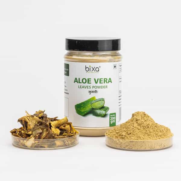 Bixa Botanical Aloe Vera Leaf Powder - Natural Skin & Hair Care (Aloe Barbadensis) 200 G