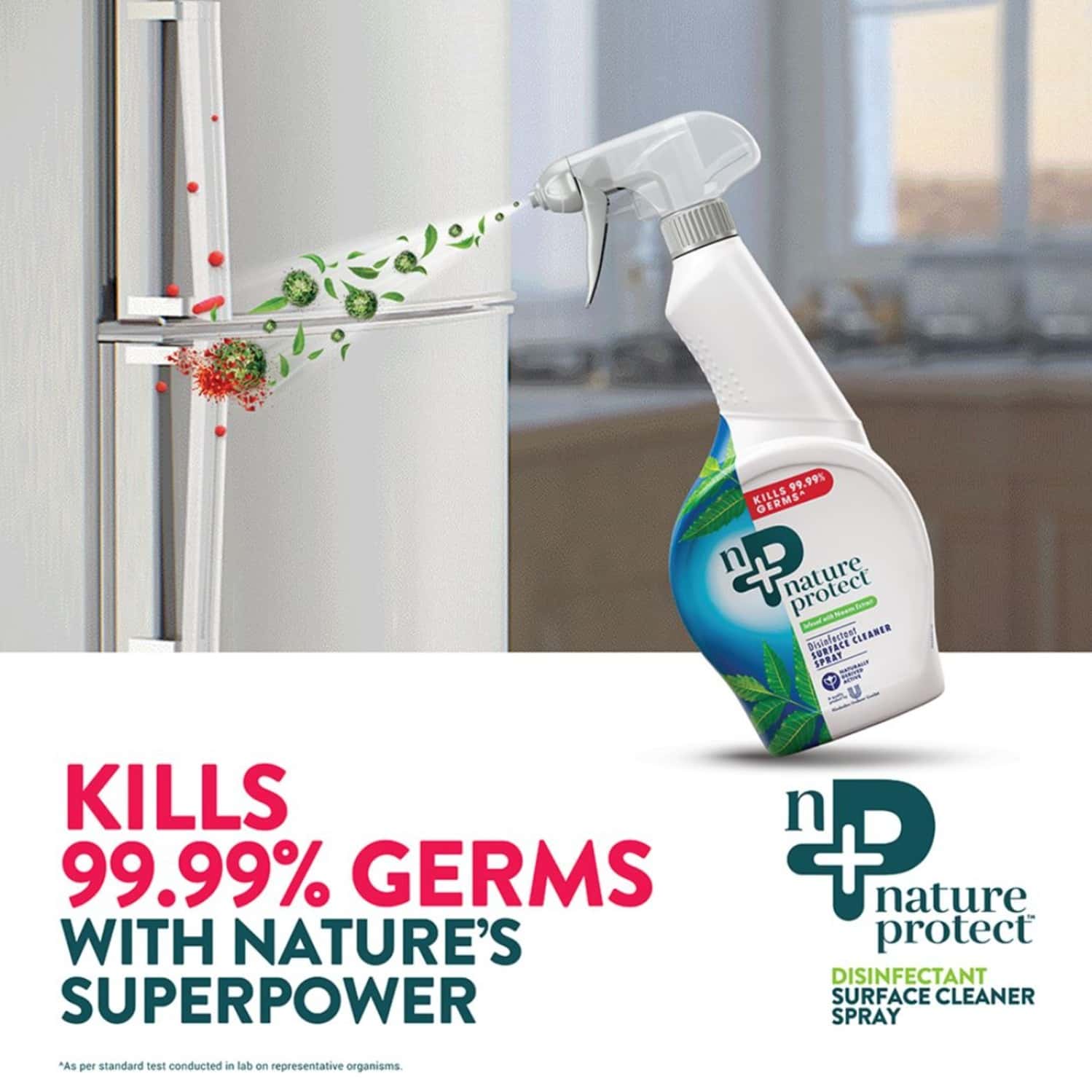 Buy NATURE PROTECT DISINFECTANT SURFACE CLEANING SPRAY, KILLS 99.99