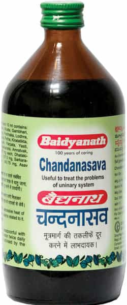 Baidyanath Asli Ayurved Chandanasava | Useful In Urinary System - 450 Ml (Pack Of 2)