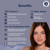 Dermistry 10% Vitamin C 1% Alpha Arbutin Dull Skin Brightening Lightening Fairness Glow Serum 30Ml