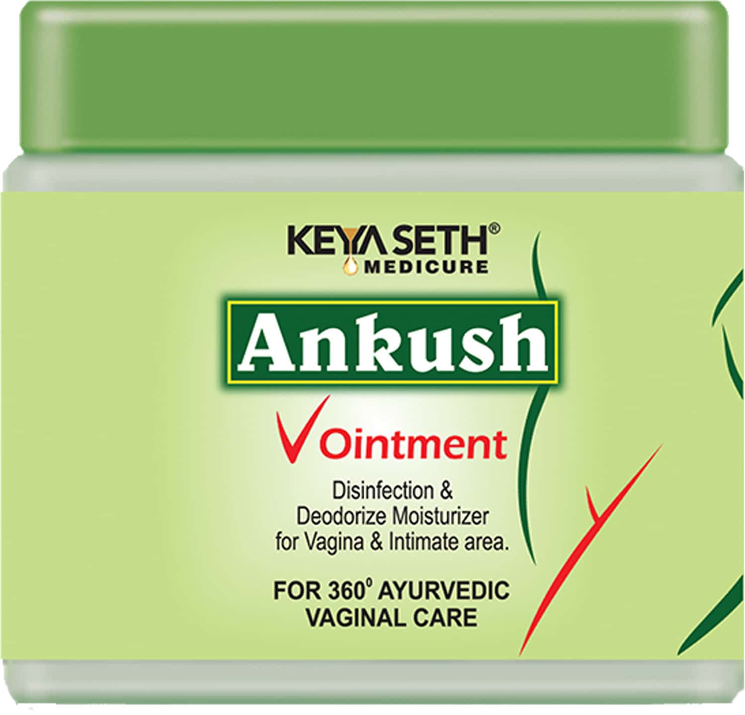 Keya Seth Medicure Ankush V Ointment Disinfection & Moisturizer For Intimate Area - 50ml