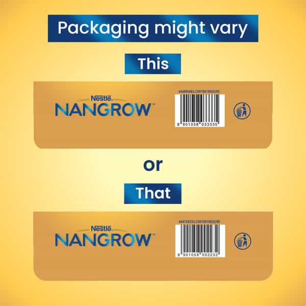 Nestle Nangrow Creamy Vanilla 2-6 Years | Box Of 400G