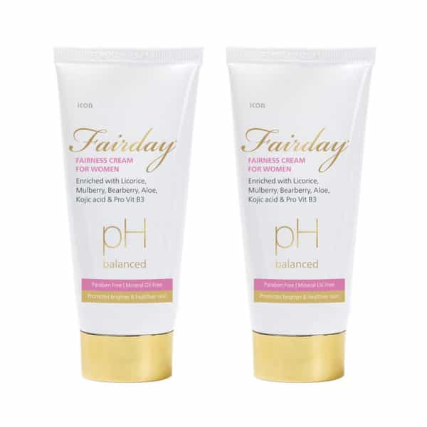 Fairday Fairness Cream For Women 50 Gm | With Mulberry | Reduces Tan (Pack Of 4)