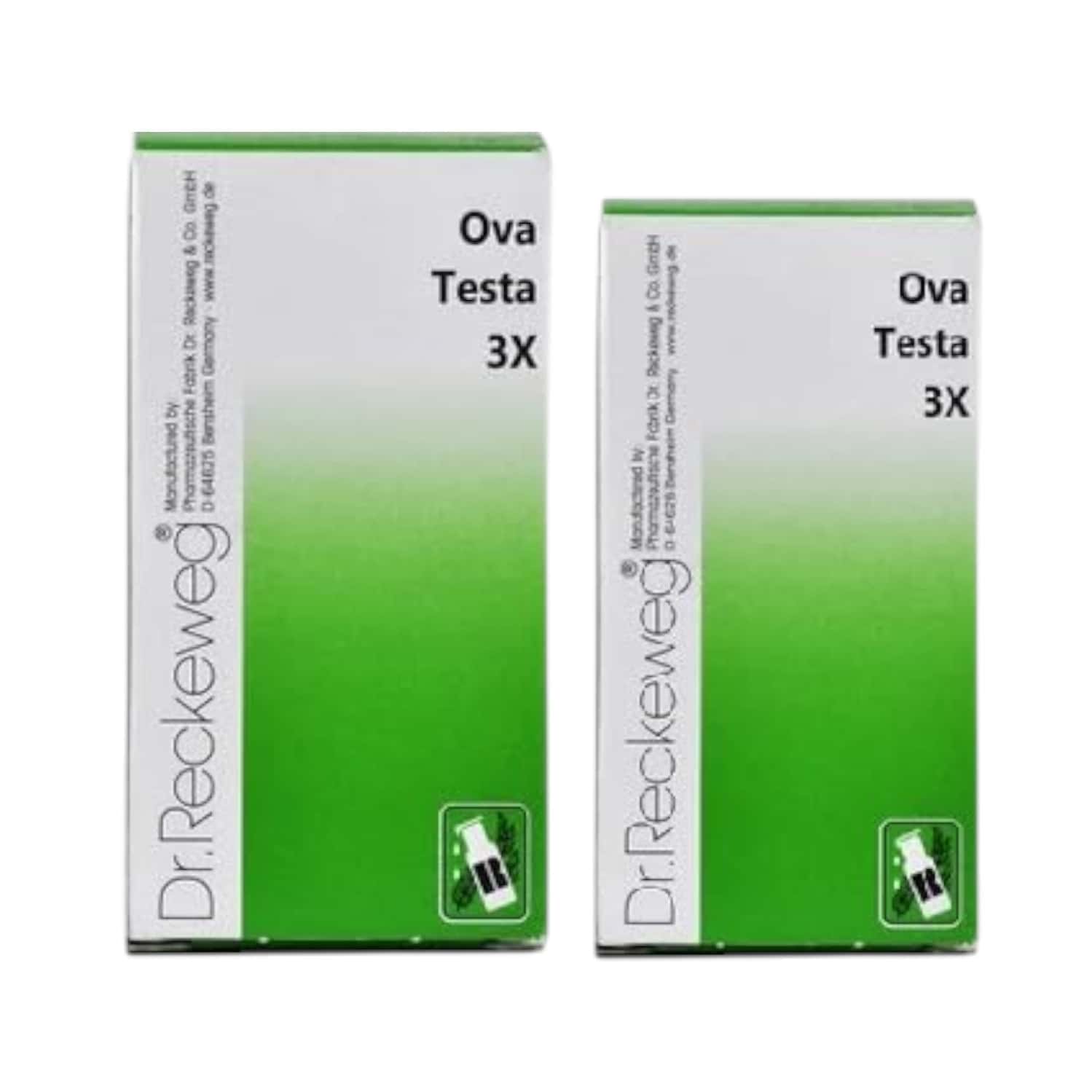 Dr. Reckeweg Ova Testa 3x 20g ( Pack Of 2)