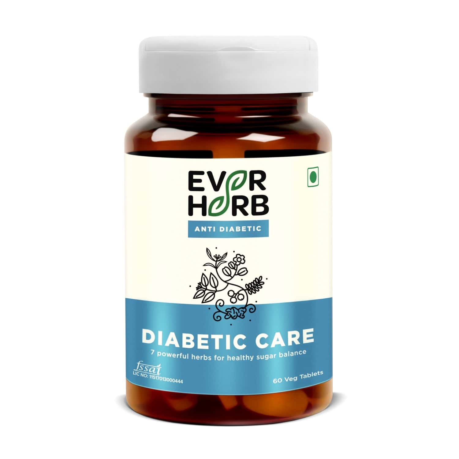 Buy Everherb Diabetic Care 7 Researched Ayurvedic Herbs Blood Sugar