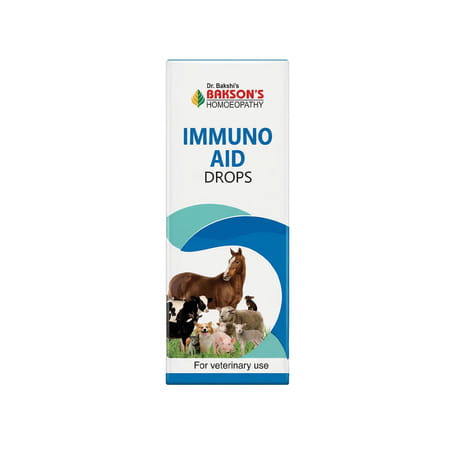 Dr Bakshi'S Bakson Homoeopathy | Immuno Aid Drops | For Veterinary Use | Bottle Of 30 Ml