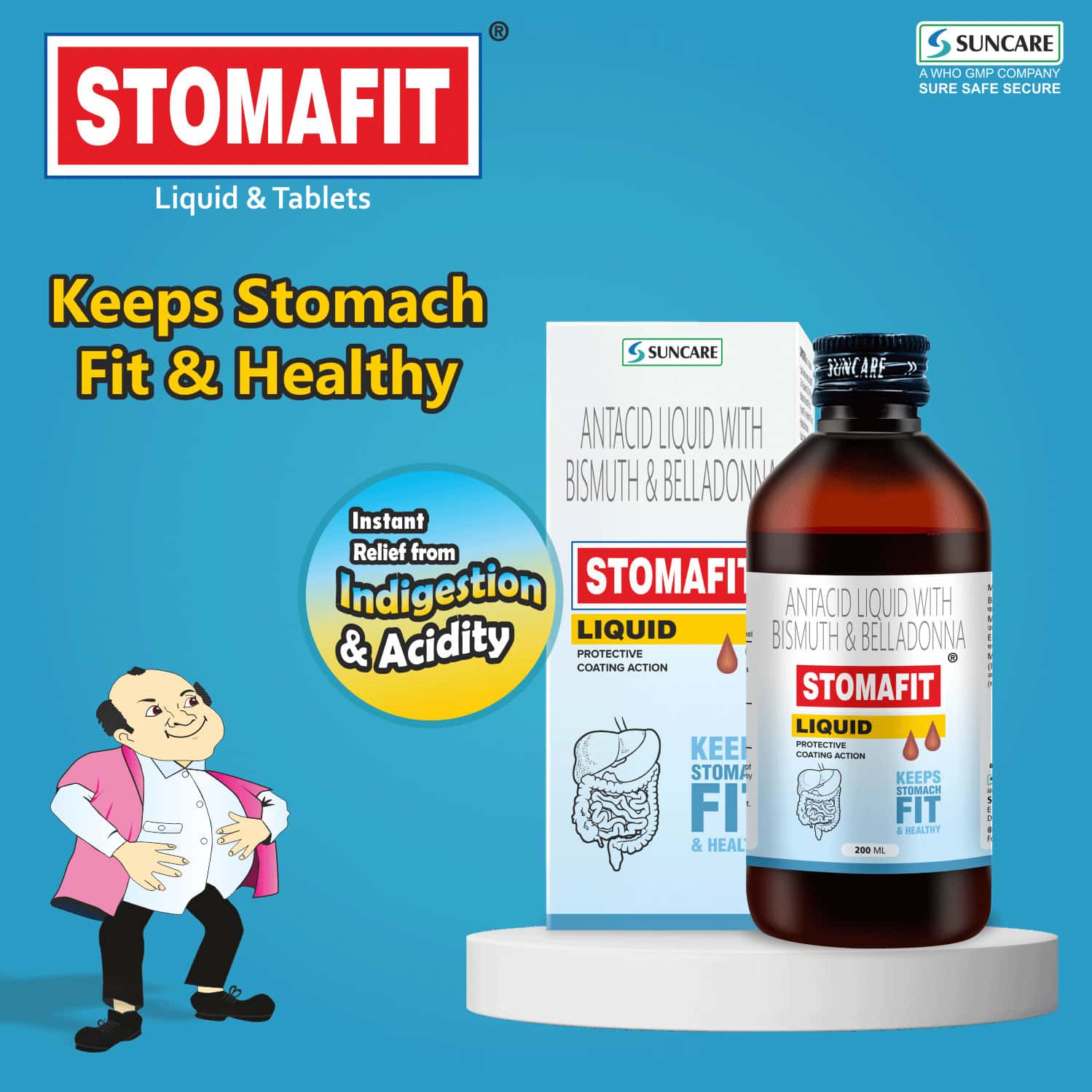 Buy STOMAFIT LIQUID 200ML Online & Get Upto 60 OFF at PharmEasy