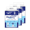 Medisuperdry Unisex Adult Pull-Up Diaper Pants | Large 101-152 Cm | 10 Piece | Pack Of 3