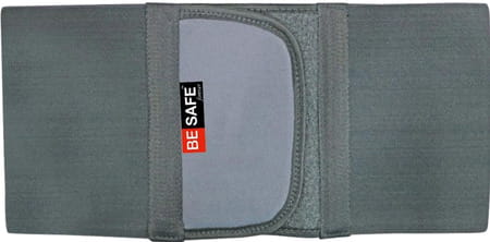 Besafe Forever Rib Support Chest Binder Compression Brace | Grey | L