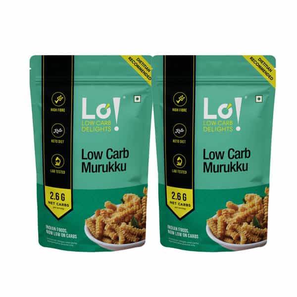 Buy LO! LOW CARB DELIGHTS KETO MURUKKU 2.9G NET CARBS KETO LOW