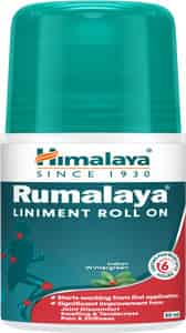 Himalaya Rumalaya Liniment Roll On | Quick Pain Relief | For Back, Neck, Knee & Muscle Pain | 50 Ml