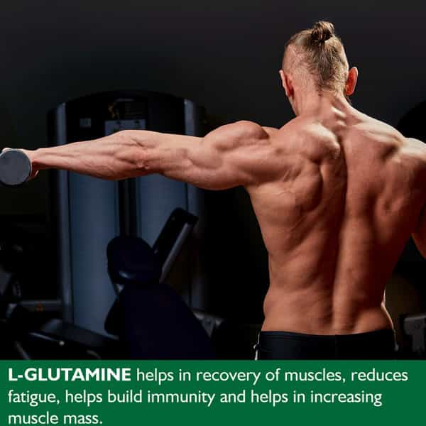 Onelife L-Glutamine Green Apple - 250Gm