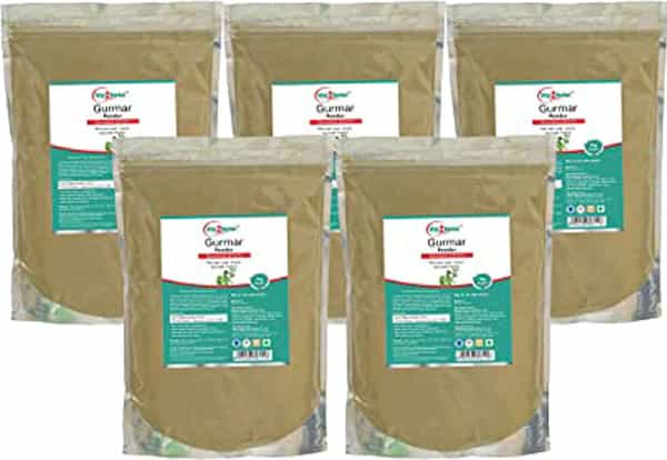 Way2herbal Gurmar Powder - 1 Kg Value Pack Of 5