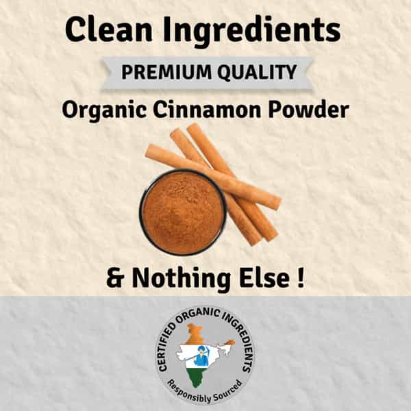 Jus Amazin Organic Cinnamon Powder (75G) Clean Nutrition Superfood
