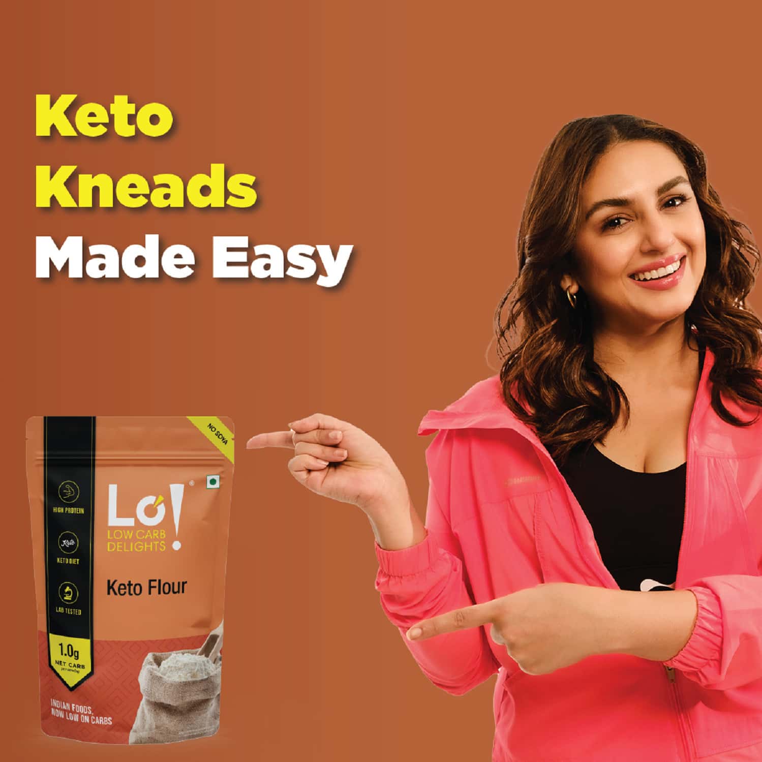 Buy LO! LOW CARB DELIGHTS KETO FLOUR 1KG (NO SOYA) Online & Get Upto