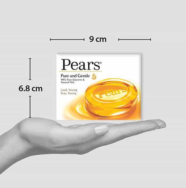 Pears Pure And Gentle Soap Pack Of 4*125 Gm