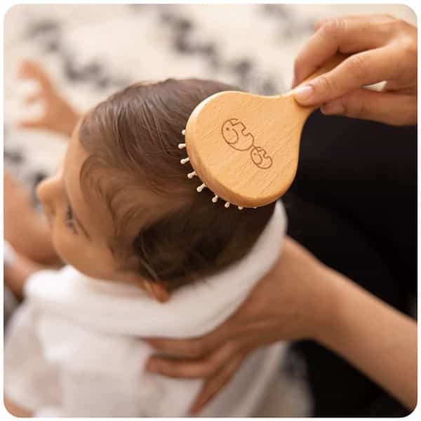 Maate Baby Wooden Comb Gift Box I Baby Wooden Hair Brush