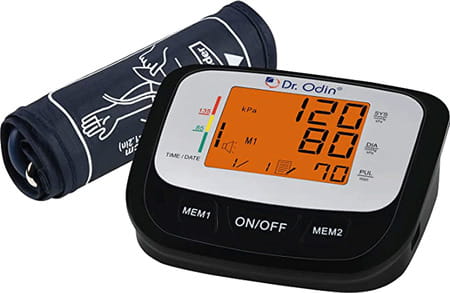 Dr. Odin Digital Blood Pressure Monitor (Black)-Tsb-602s