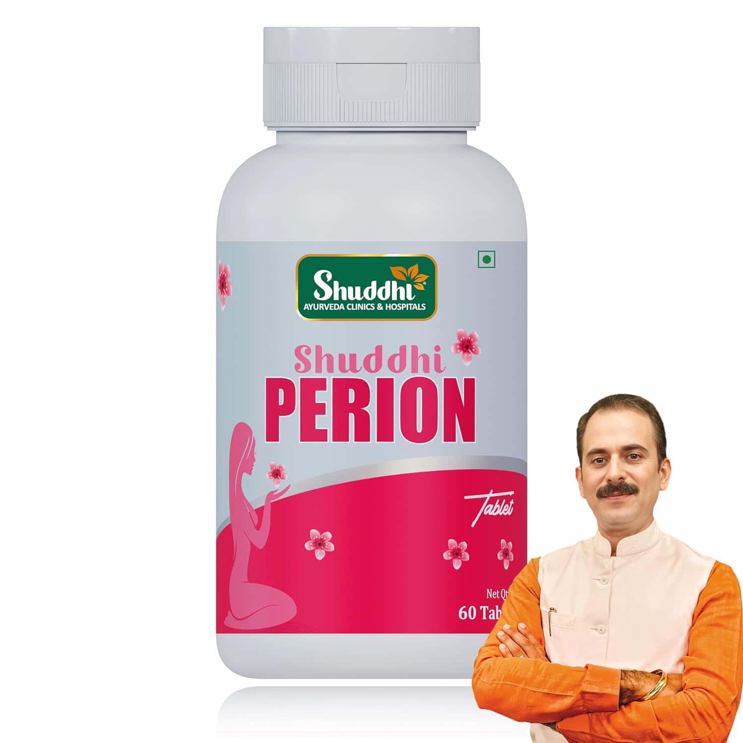 Shuddhi Perion | Ayurvedic Tablets For Periods | Lowers Discomfort & Heavy Bleeding |60 Tablets