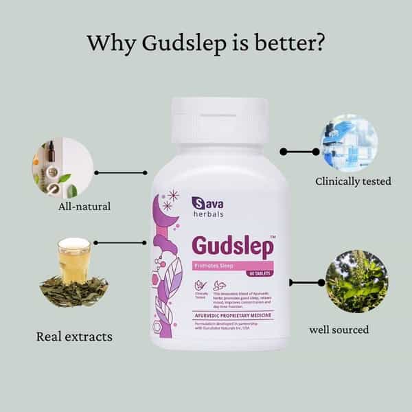 Gudslep Promotes Sleep 60 Tabs