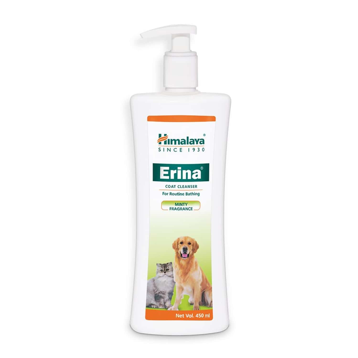 Himalaya Erina Coat Cleanser Shampoo For Dogs And Cats 450 Ml