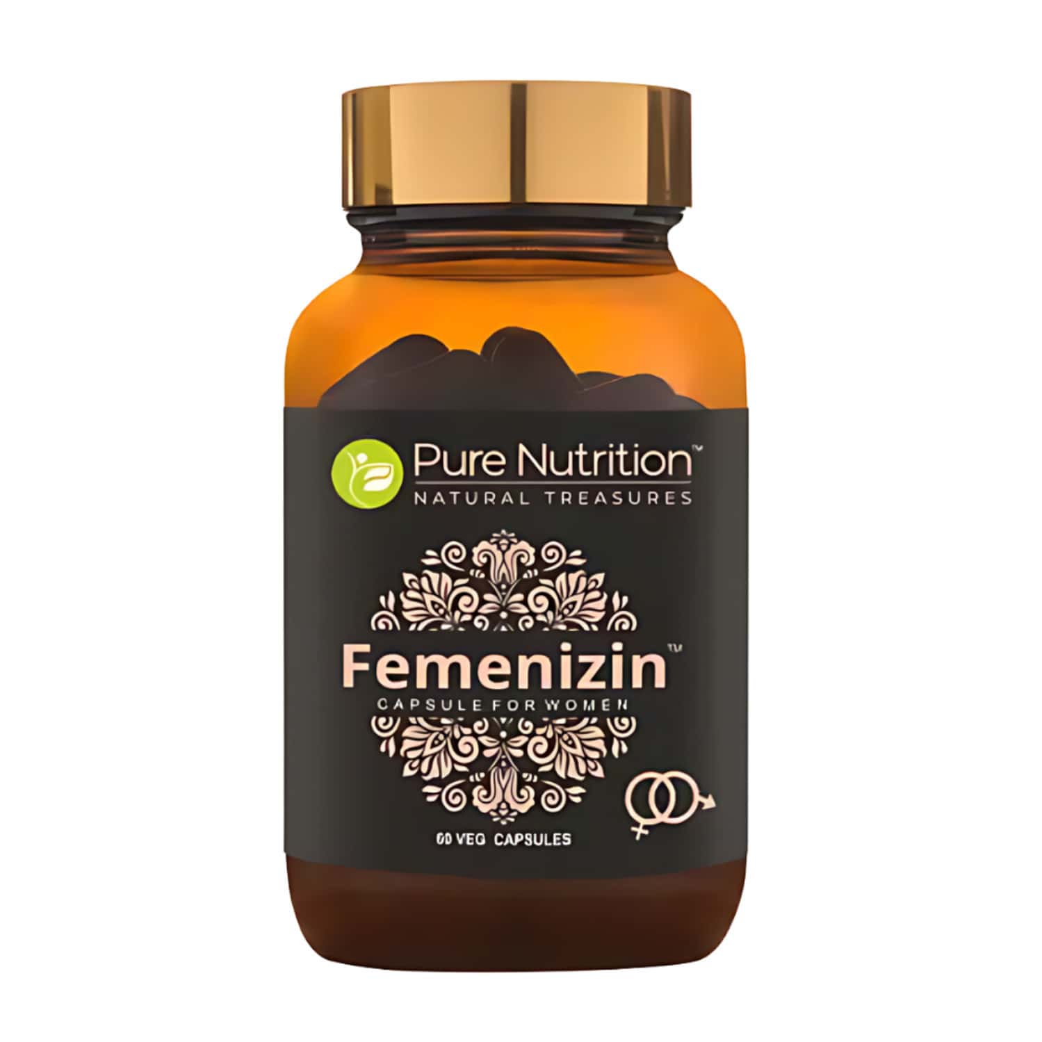 Pure Nutrition Femenizin | Vitality Supplement For Women | For Improved Libido | 60 Veg Capsules