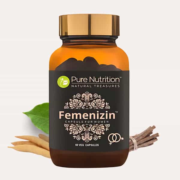 Pure Nutrition Femenizin | Vitality Supplement For Women | For Improved Libido | 60 Veg Capsules
