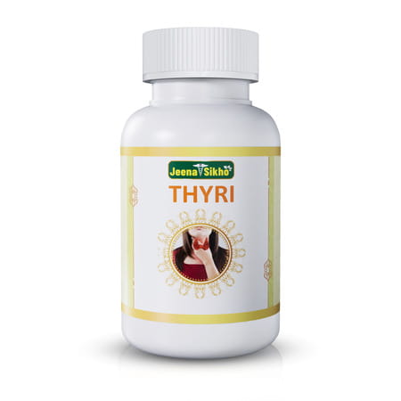 Jeena Sikho Thyri | Herbal Supplements For Thyroid Care | Naturally Blended Punarnava 60 Capsules