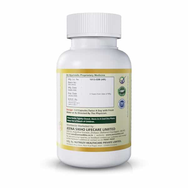 Jeena Sikho Thyri | Herbal Supplements For Thyroid Care | Naturally Blended Punarnava 60 Capsules