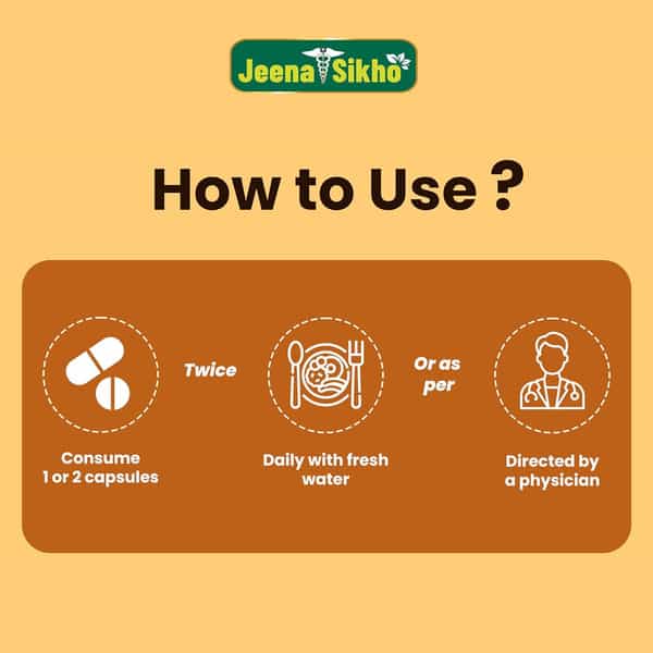 Jeena Sikho Thyri | Herbal Supplements For Thyroid Care | Naturally Blended Punarnava 60 Capsules