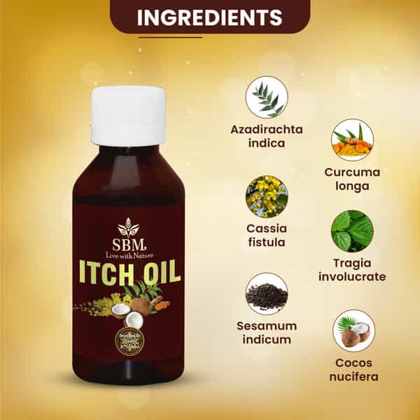 Sbm Ayur Itch Oil 100 Ml
