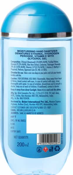 Bisleri By The Bay Hand Sanitizer Gel - 200 Ml