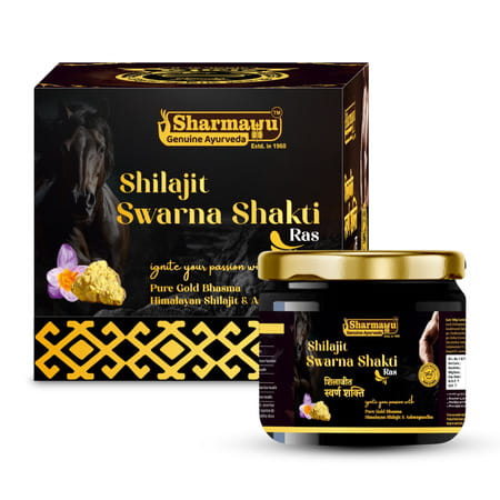 Sharmayu Shilajit Swarna Shakti Ras - 200g