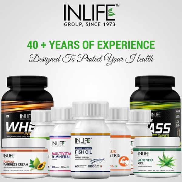 Inlife Arjuna Extract 60-Veg Capsules (500 Mg) (2 Pack) (2 X 60 No)