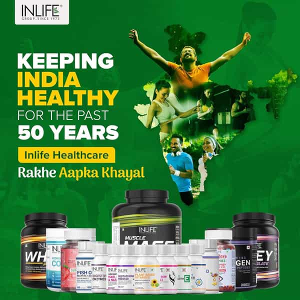 Inlife Arjuna Extract 60-Veg Capsules (500 Mg) (2 Pack) (2 X 60 No)