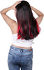 Streak Street Scarlet Red Ombre Hair Extensions