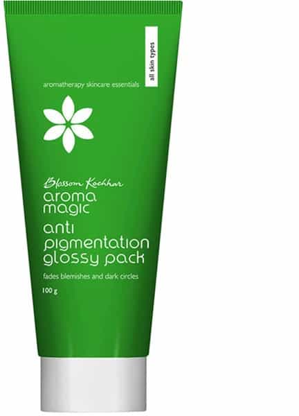 Aroma Magic Anti Pigmentation Glossy Pack Fades Blemishes & Dark Circles- 100Gm