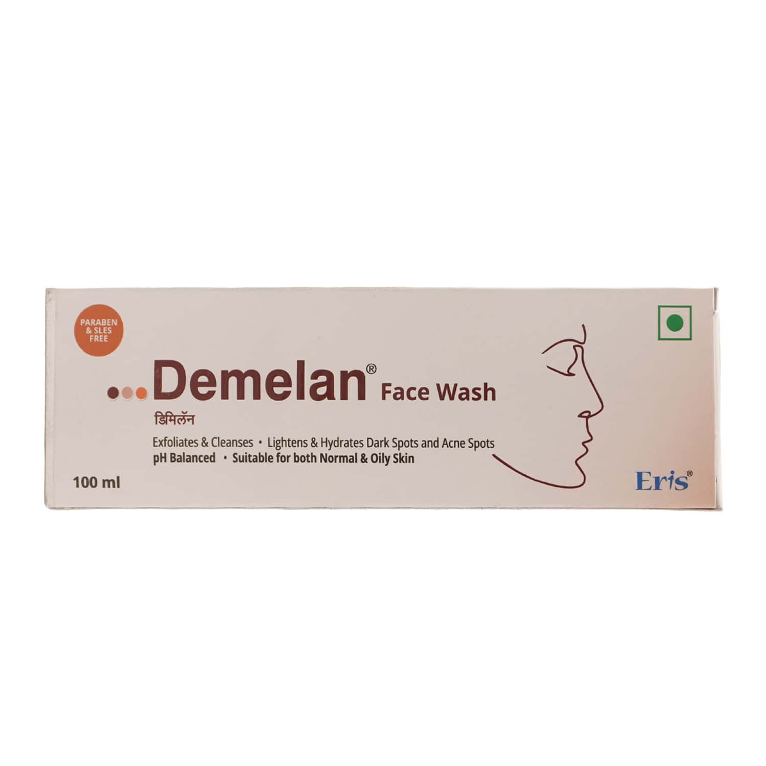 Demelan Face Wash For Normal & Oily Skin 100ml