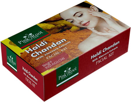 Pink Root Haldi Chandan Facial Kit 80gm