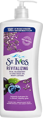 St Ives Revitalizing Acai Blueberry & Chia Seed Oil Body Lotion- 621ml